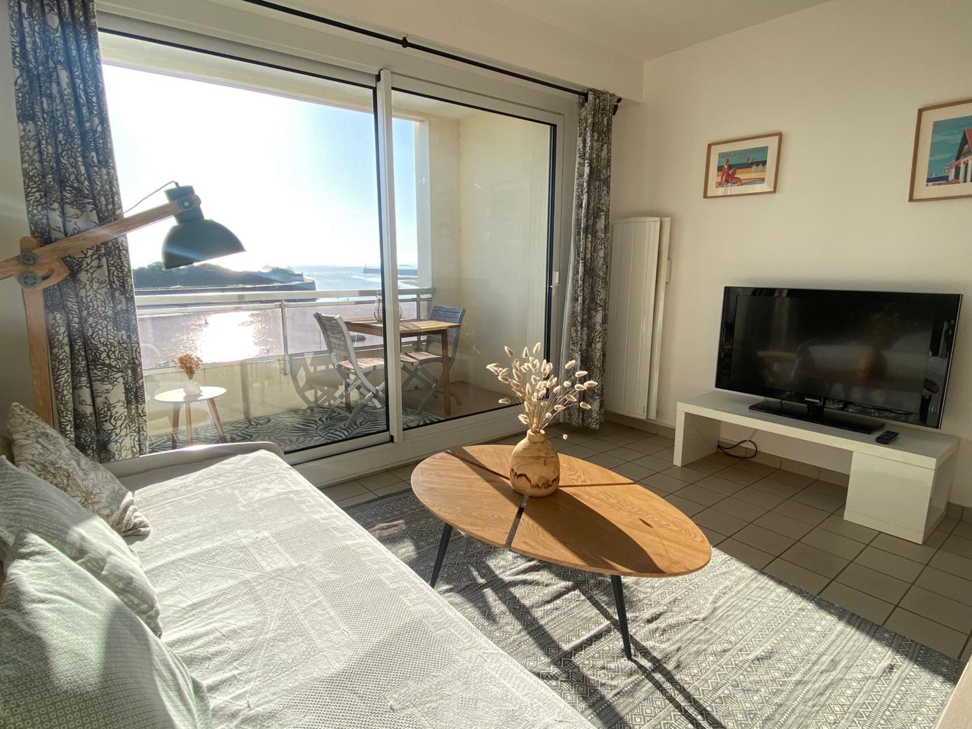 Appartamento Vue Sur L'Entree Du Port Saint-Gilles-Croix-de-Vie Esterno foto